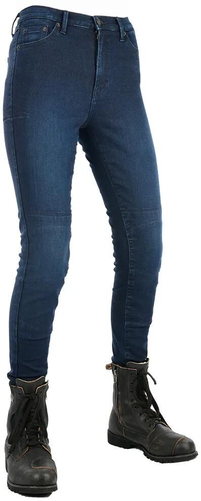 Oxford bukser jeggings bukser inklusive jeggin dame blå lang størrelse 08