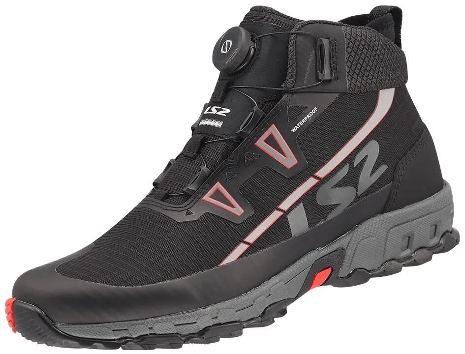 Ls2 stapel trekker wp man støvler trekker herre sort wp gr. 41