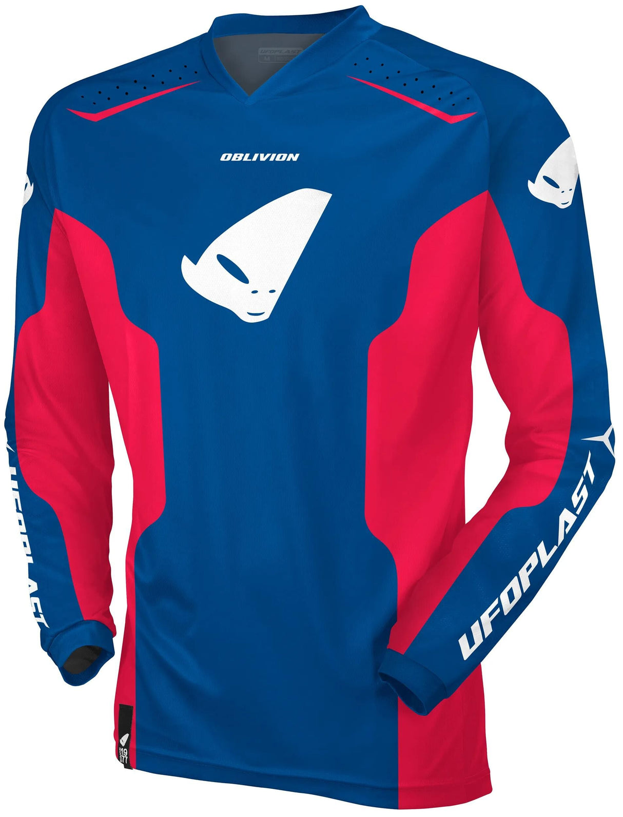 Ufo plast trøje mx oblivion mx trøje ufo oblivion blå rød gr. xxl