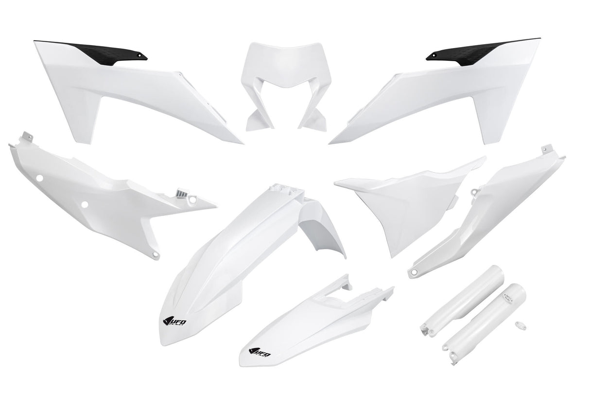 UFO plast lak trim kit UFO KTM hvid
