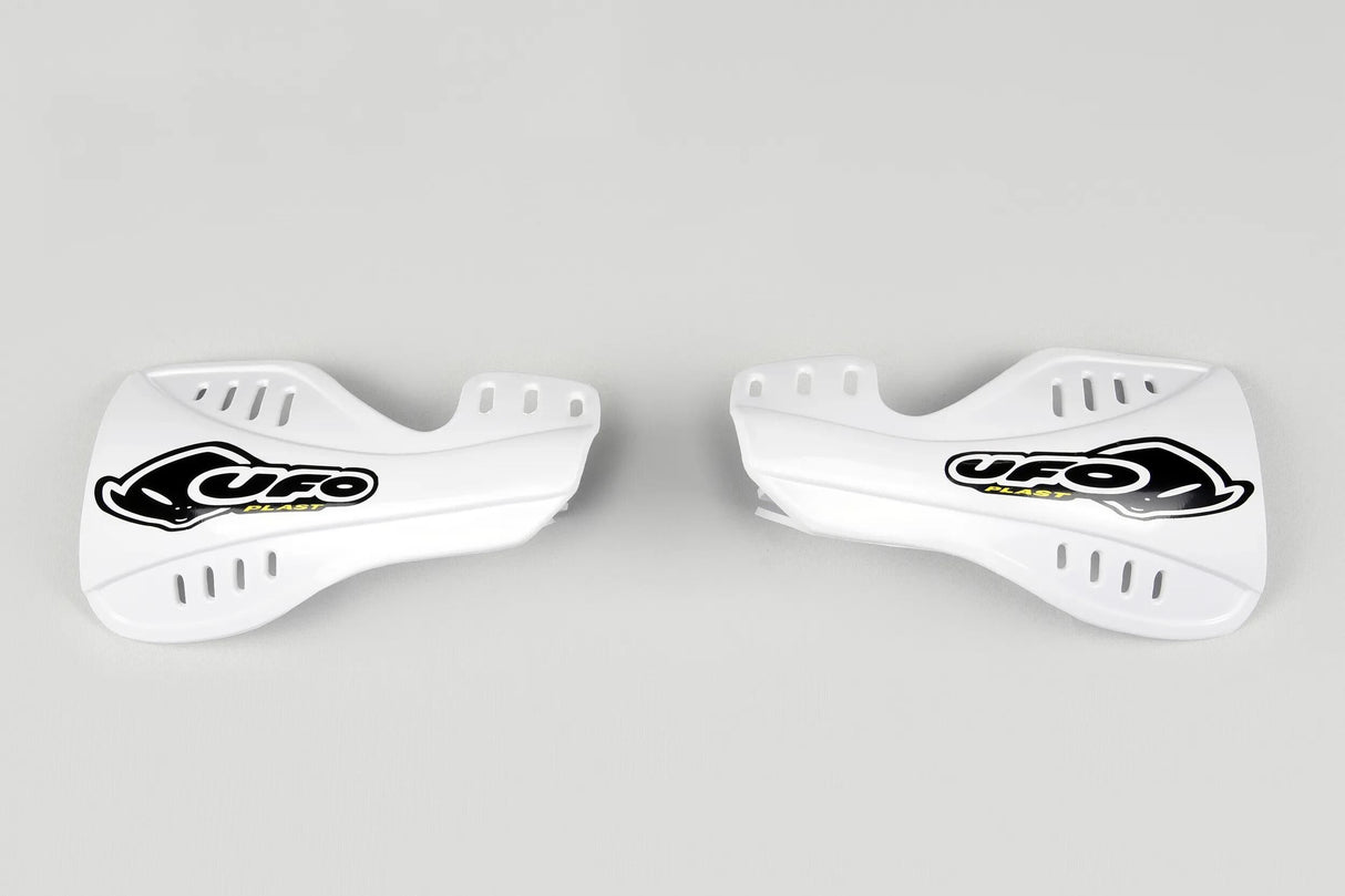 Ufo plast håndbeskytter håndbeskyttere ufo yamaha hvid