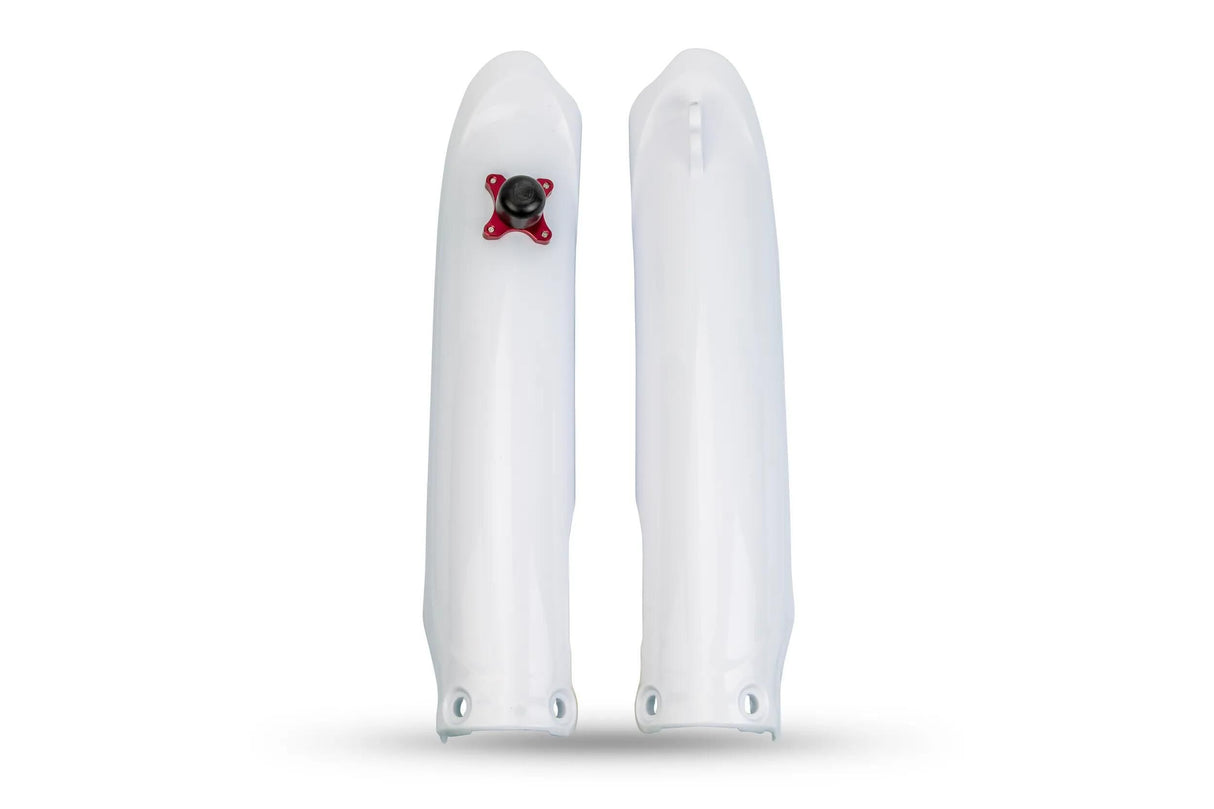 Ufo plast gabelprotector gaffelbeskyttere ufo yamaha hvid