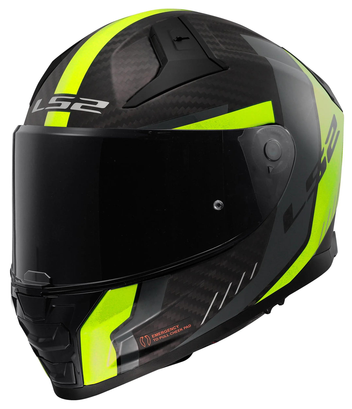 Ls2 helhjelm ff811 vektor ii carbon grid hjelm ff811 vektor i c grid m. ge gr. xxl