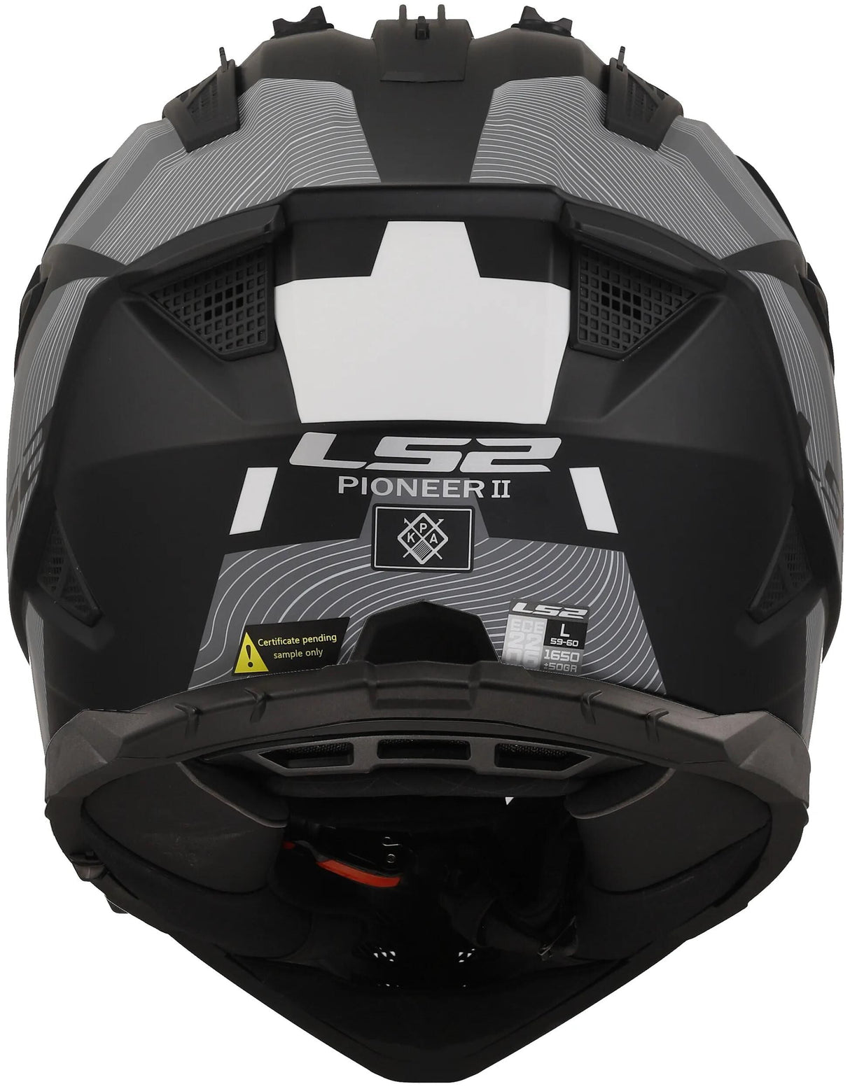 Ls2 enduro hjelm mx702 pioneer ii hill hjelm mx702 pioneer ii hill m. bw ws gr. xl