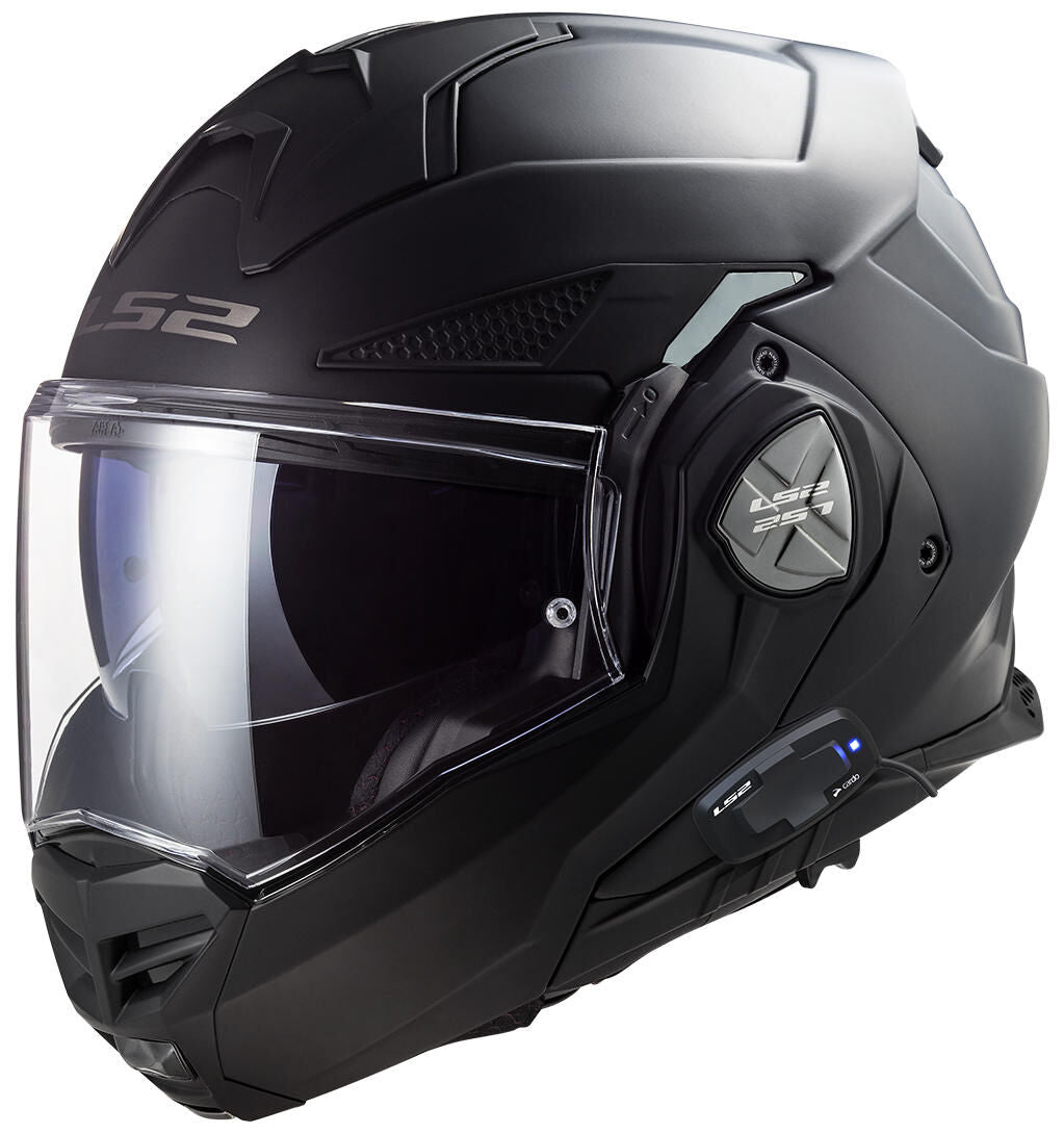 Ls2 foldehjelm ff901 advant x solid hjelm ff901 adv. x solid xxl mat sort