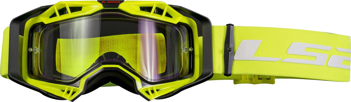 Ls2 crossbrille aura enduro briller aura enduro sort gul