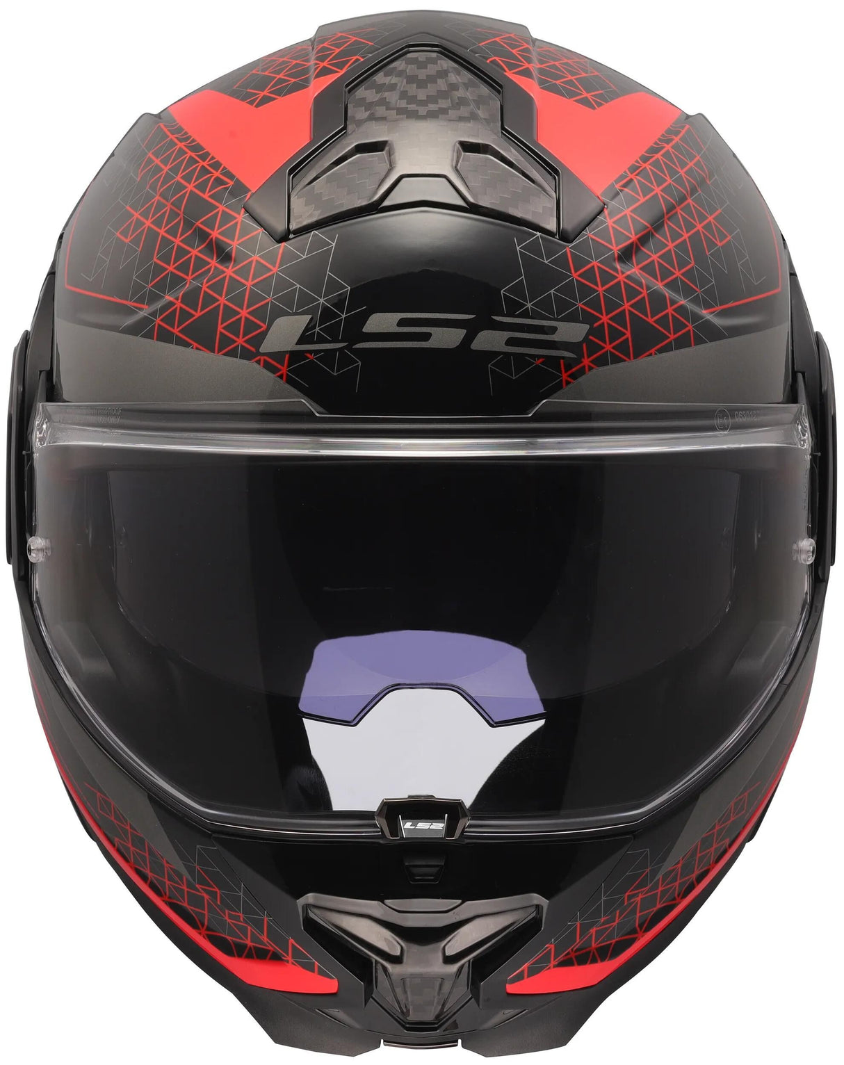 Ls2 klaphelm ff910 advant ii astral hjelm ff910 advant ii astral m sort rød