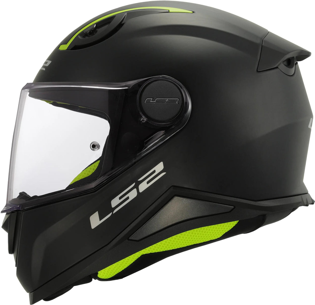 Ls2 børnehjelm ff812 kid solid hjelm kid ff812 soli sort mat gr. l