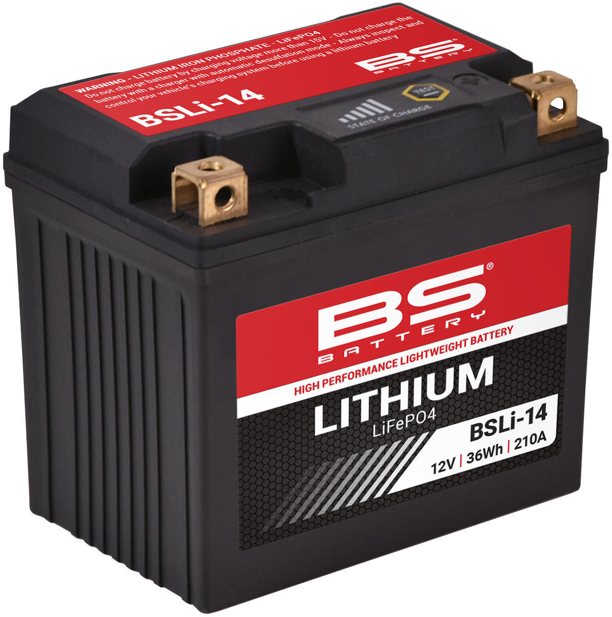 Bs-battery lifepo4 batteri bsli-14 batteri li14 bs lithium