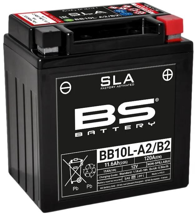 Bs-batteri batteri bb10l-a2 b2 bb10l-b2 batteri bb10l-a2 b2 bs sla