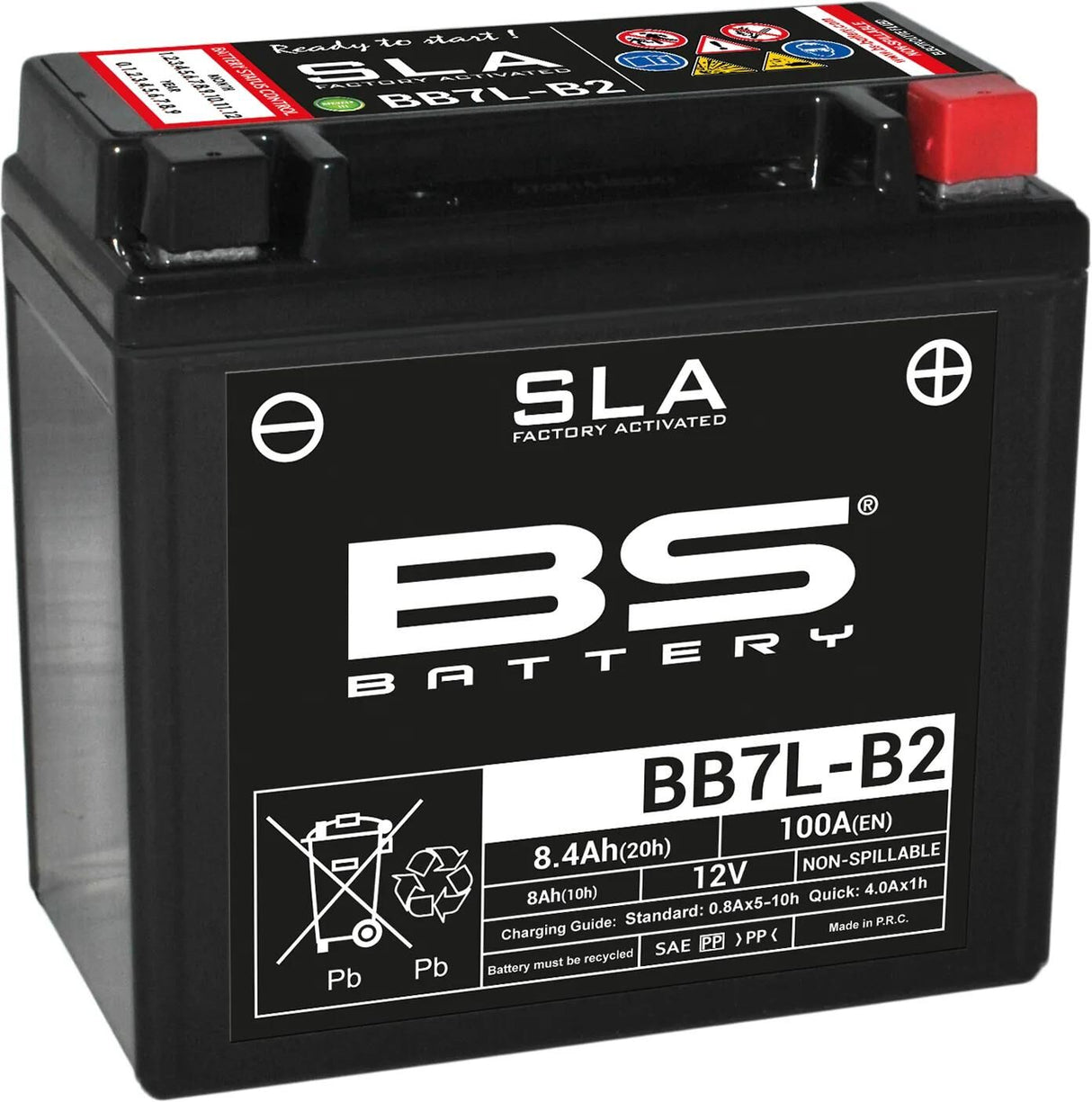 Bs-batteri batteri bb7l-b2 batteri bb7l-b2 bs sla