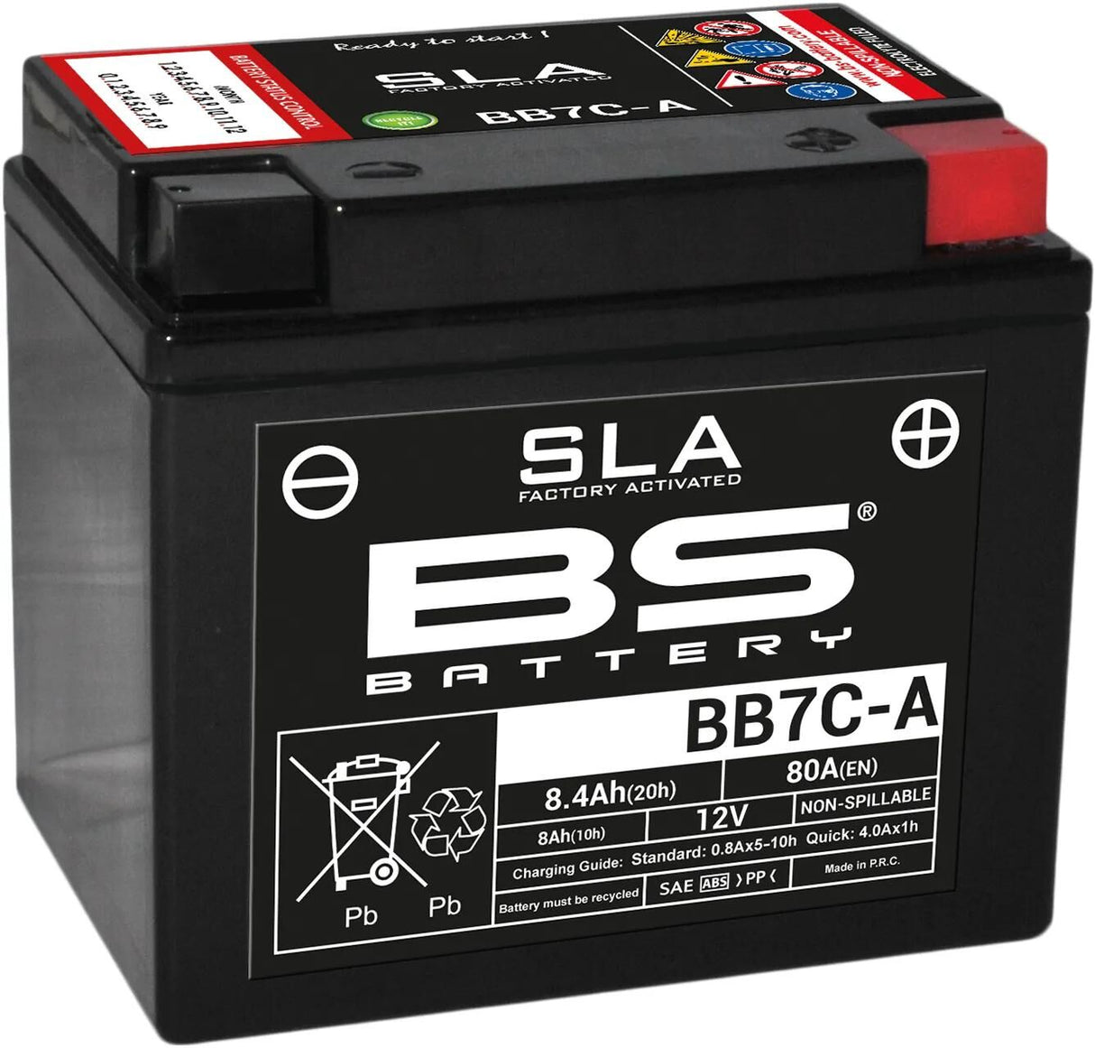 Bs-batteri batteri bb7c-a batteri bb7c-a bs sla