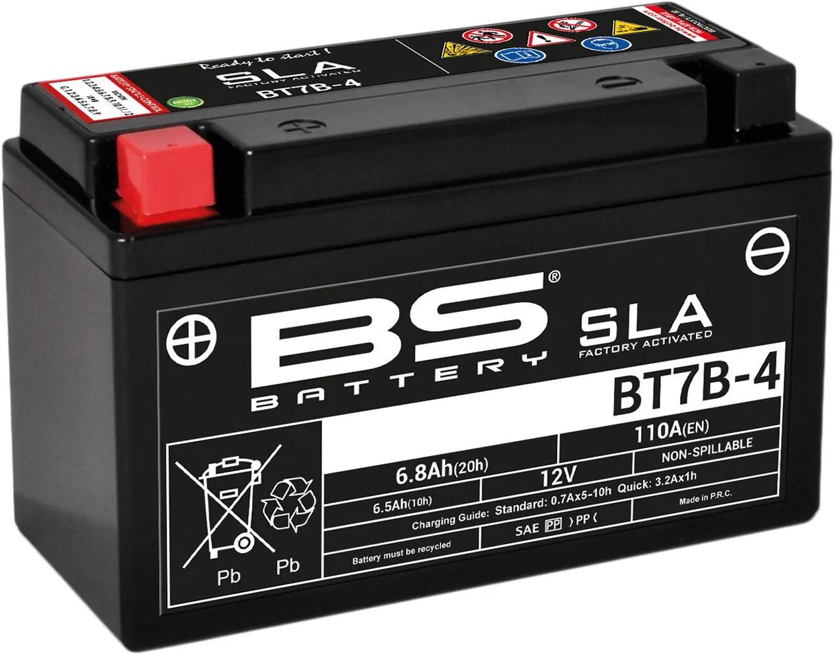 Bs-batteri batteri bt7b-4 batteri bt7b-4 bs sla