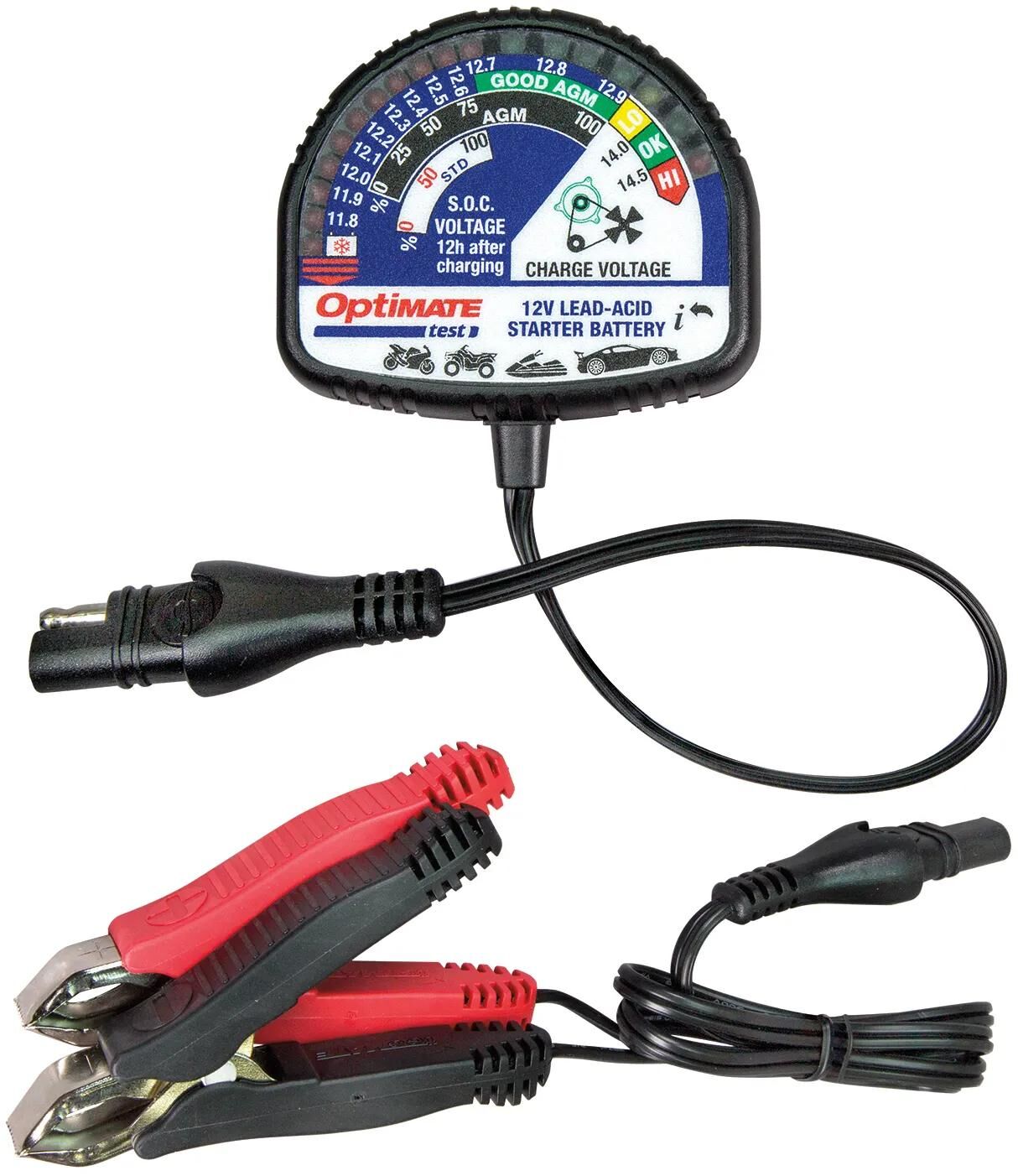 Tecmate batteri tester optimate test batteri tester optimate ts130