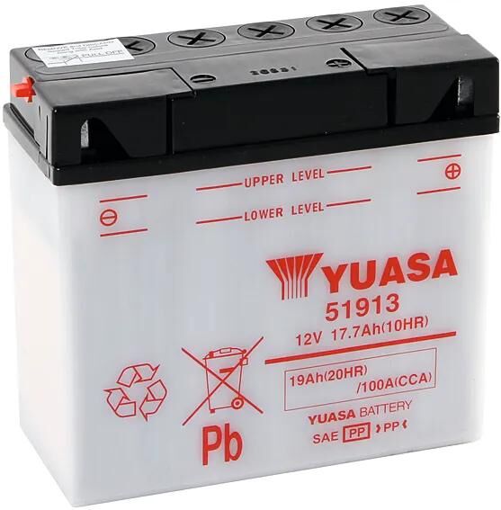 Yuasa batteri 51913 batteri 51913 standard uden sp