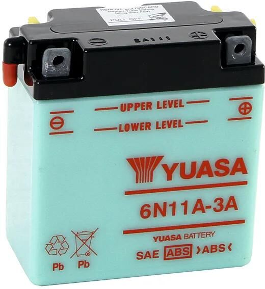 Yuasa batteri 6n11a-3a batteri 6n11a-3a standard uden sp