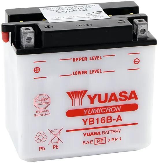 Yuasa batteri yb16b-a batteri yb16b-a standard uden sp