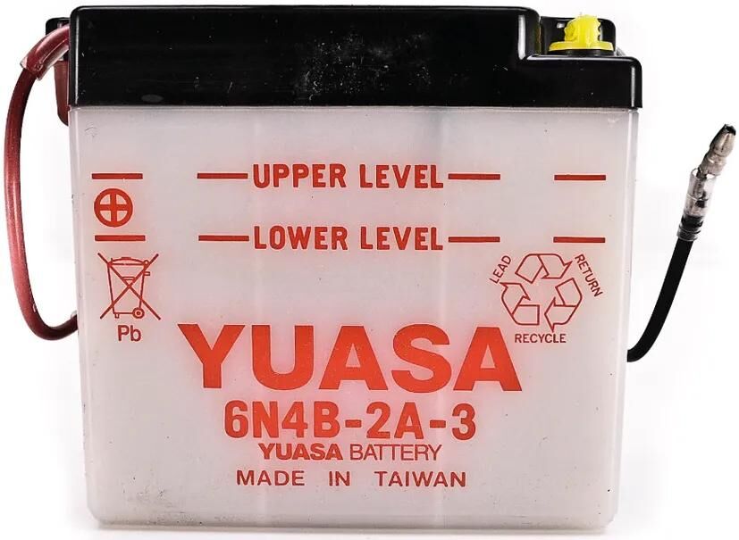 Yuasa batteri 6n4b-2a-3 batteri 6n4b-2a-3 standard uden sp