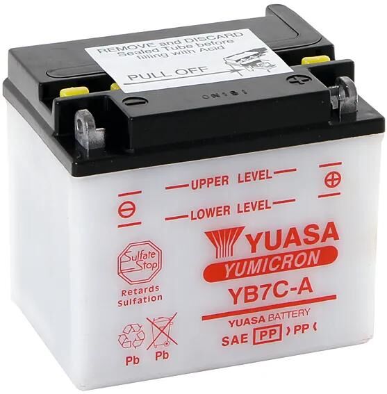 Yuasa batteri yb7c-a batteri yb7c-a standard uden sp
