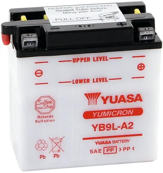 Yuasa batteri yb9l-a2 batteri yb9l-a2 standard uden sp