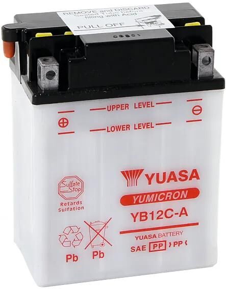Yuasa batteri yb12c-a batteri yb12c-a standard uden sp
