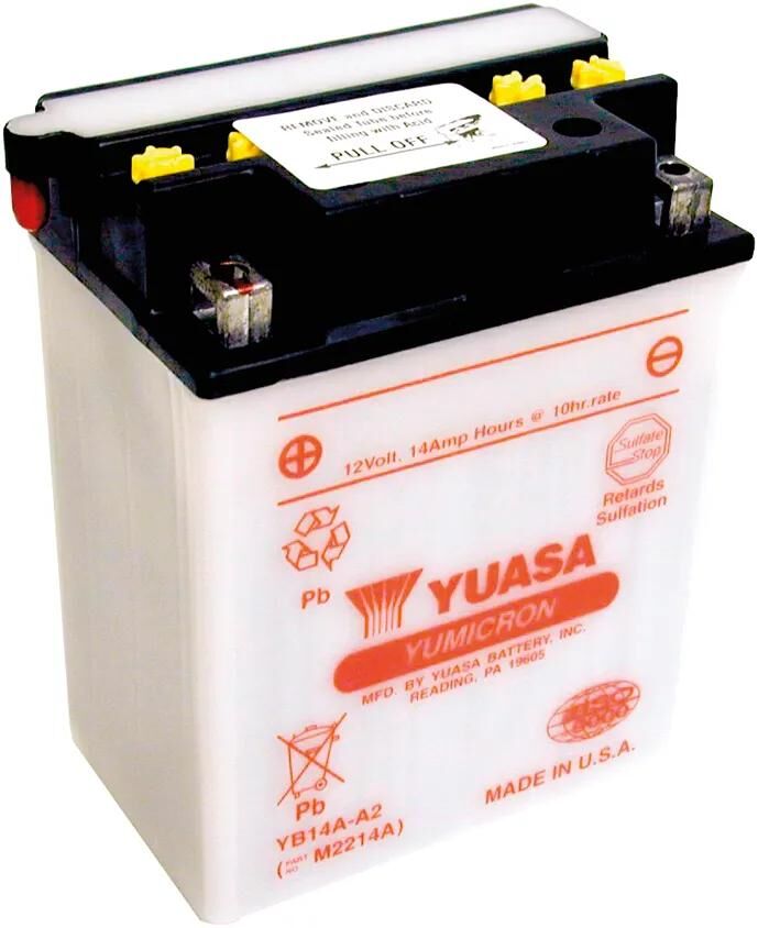 Yuasa batteri yb14a-a2 batteri yb14a-a2 standard uden sp