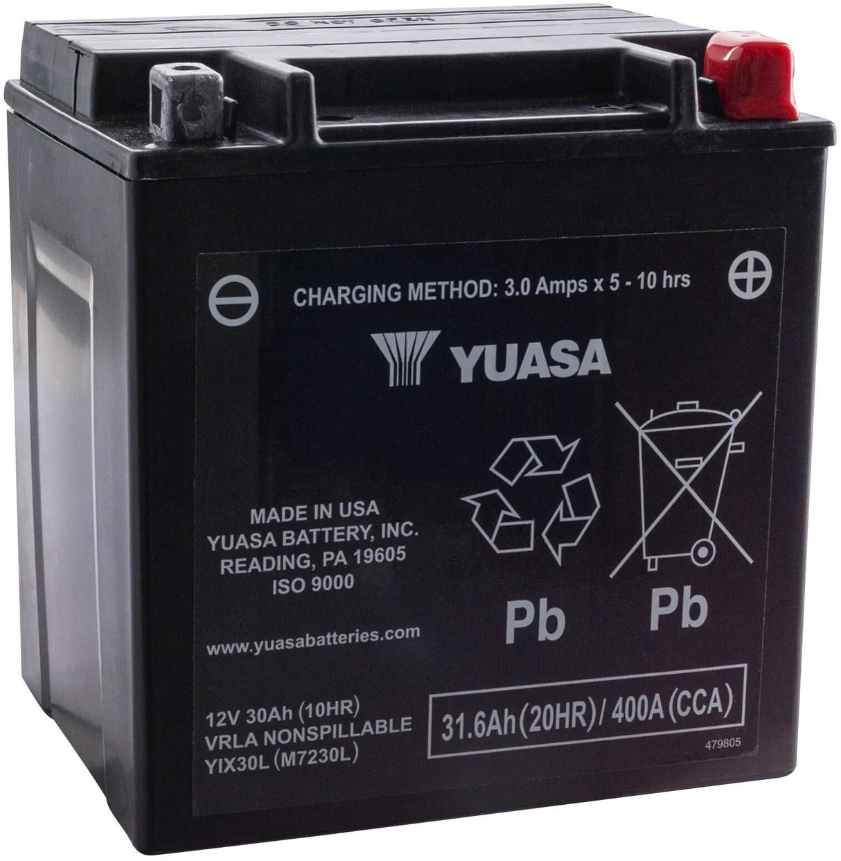 Yuasa batteri yix30l yix30l-bs batteri yix30l agm