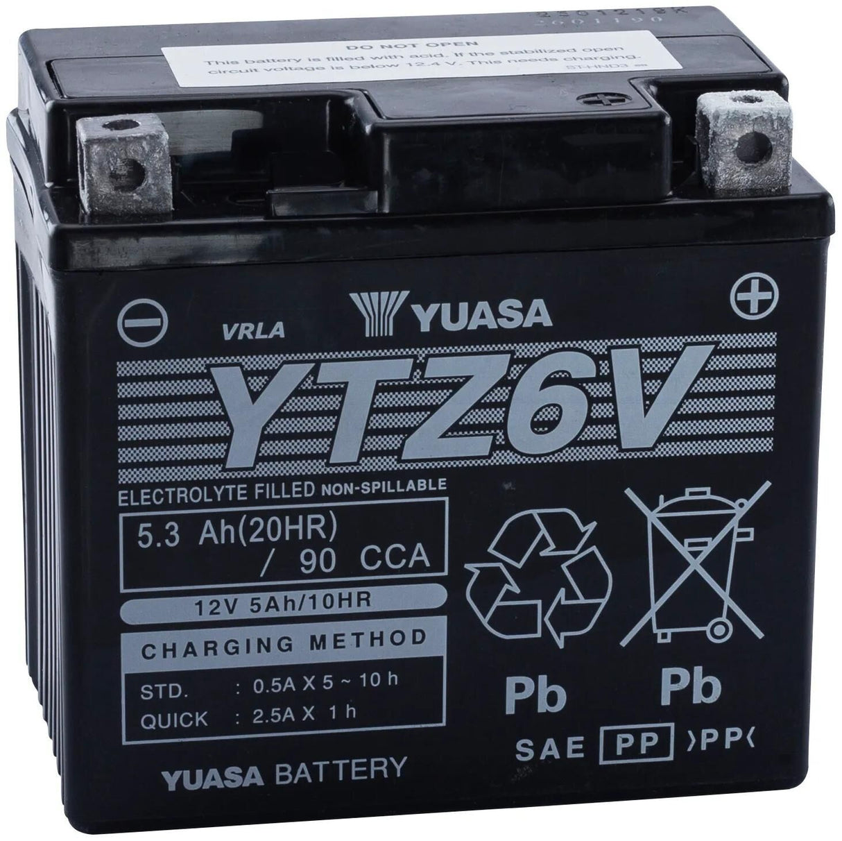 Yuasa batteri ytz6v batteri ytz6v agm