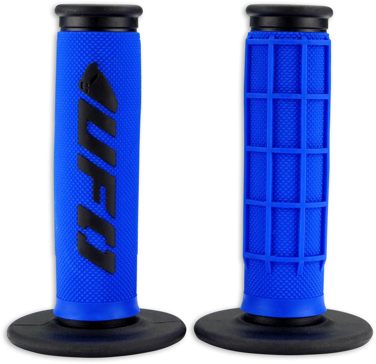 Ufo plast griffgummi challenger gummigreb par ufo sort blå