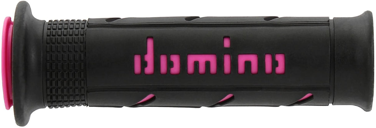 Domino griffgummi a250 gummigreb a250 sort pink 120 125mm åben