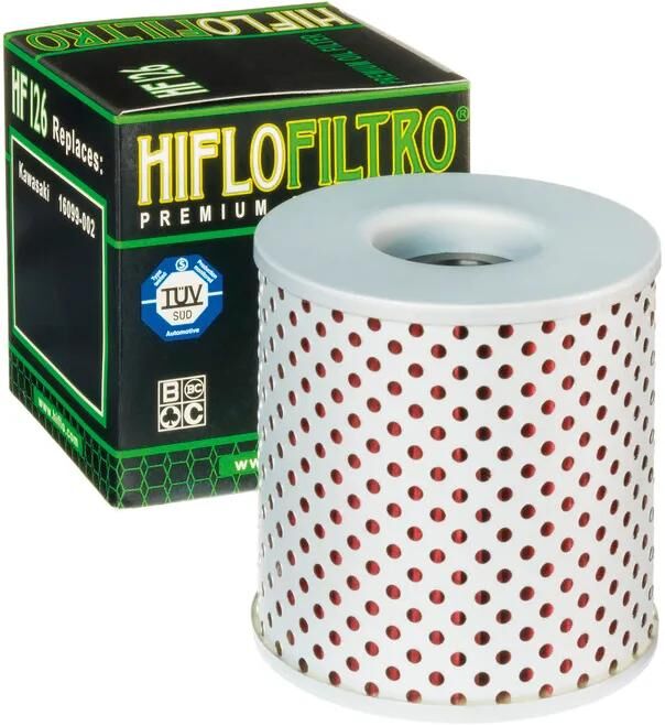 Hiflofiltro oliefilter oliefilter hf-126