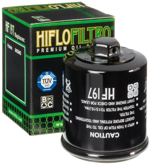 Hiflofiltro oliefilter oliefilter hf 197