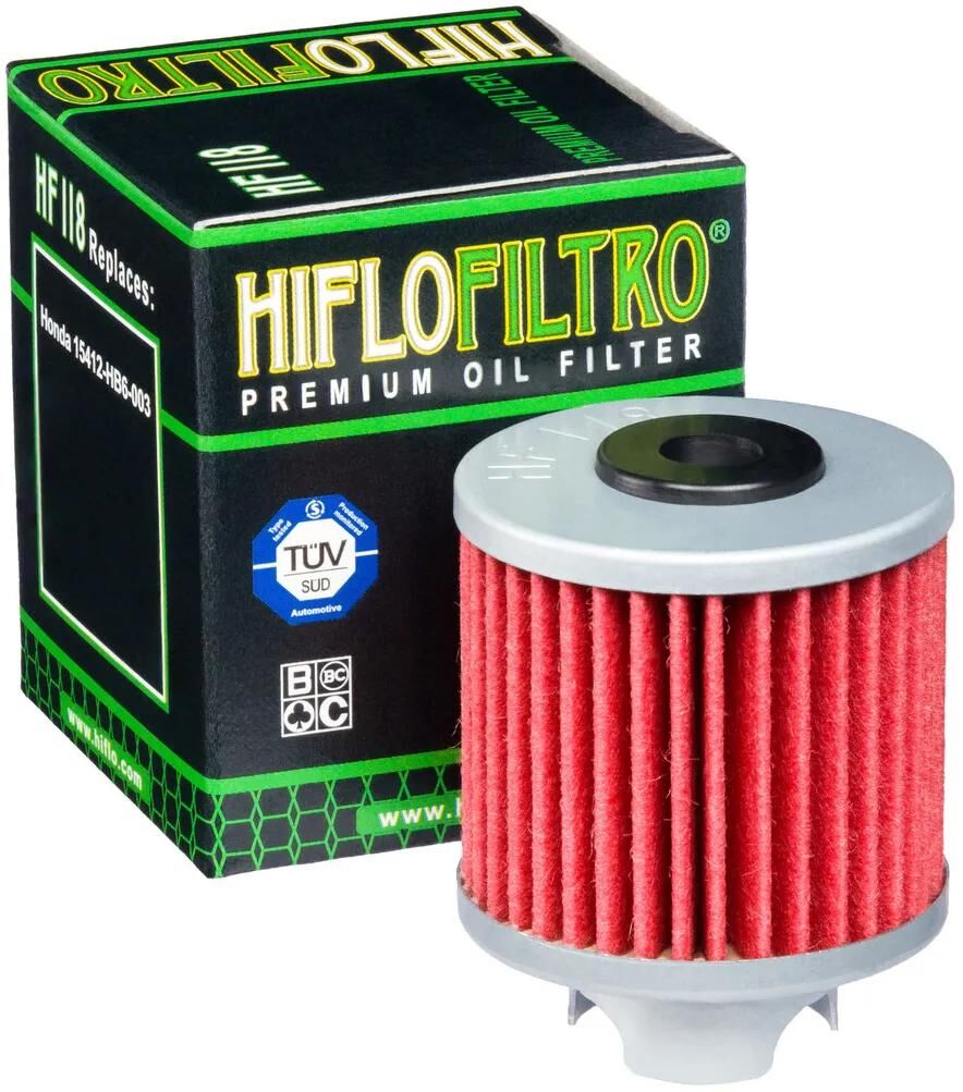 Hiflofiltro ölfilter oliefilter hf-118
