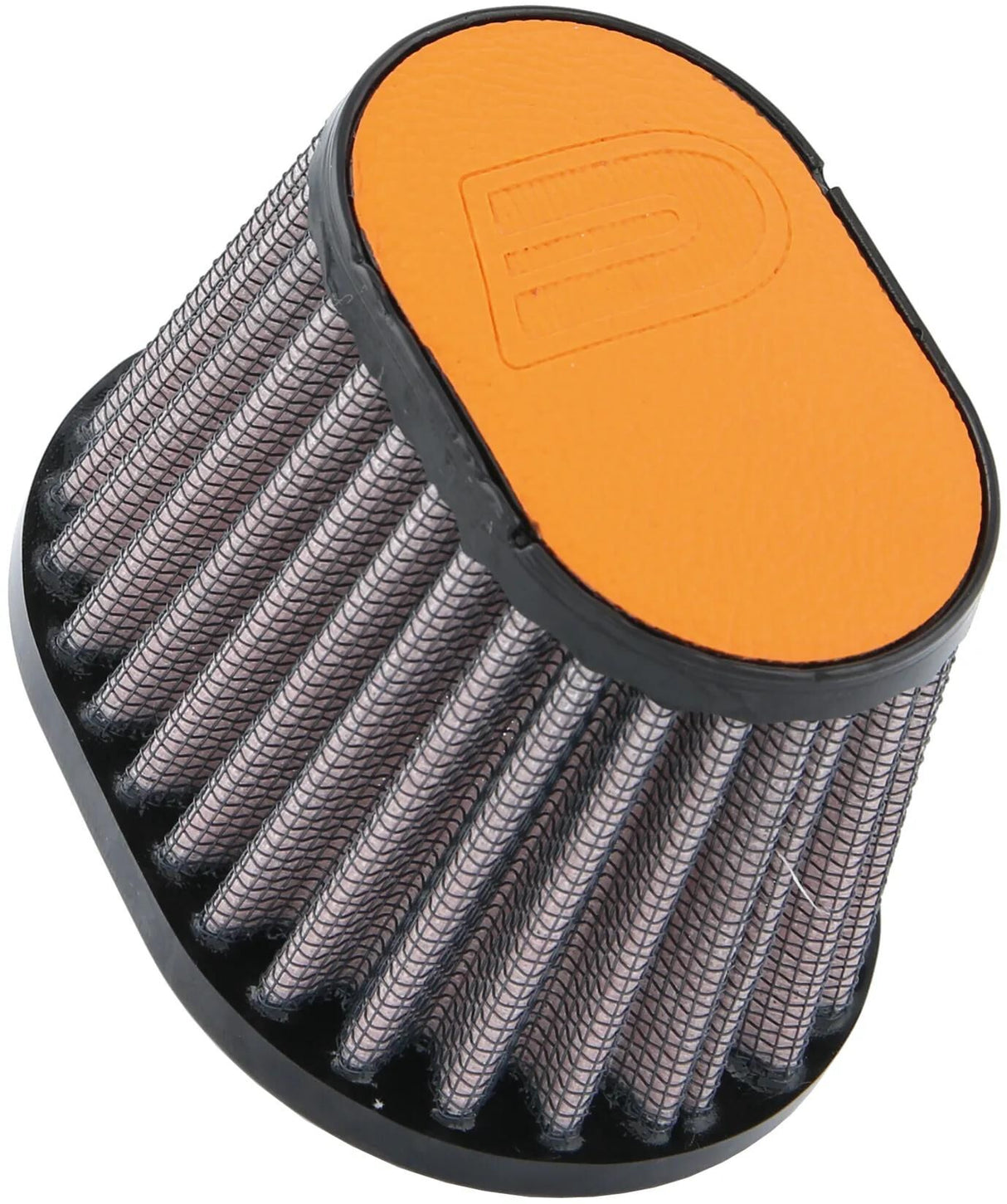 DNA sport luftfilter læder top sport luftfilter 100 x 75 mm orange