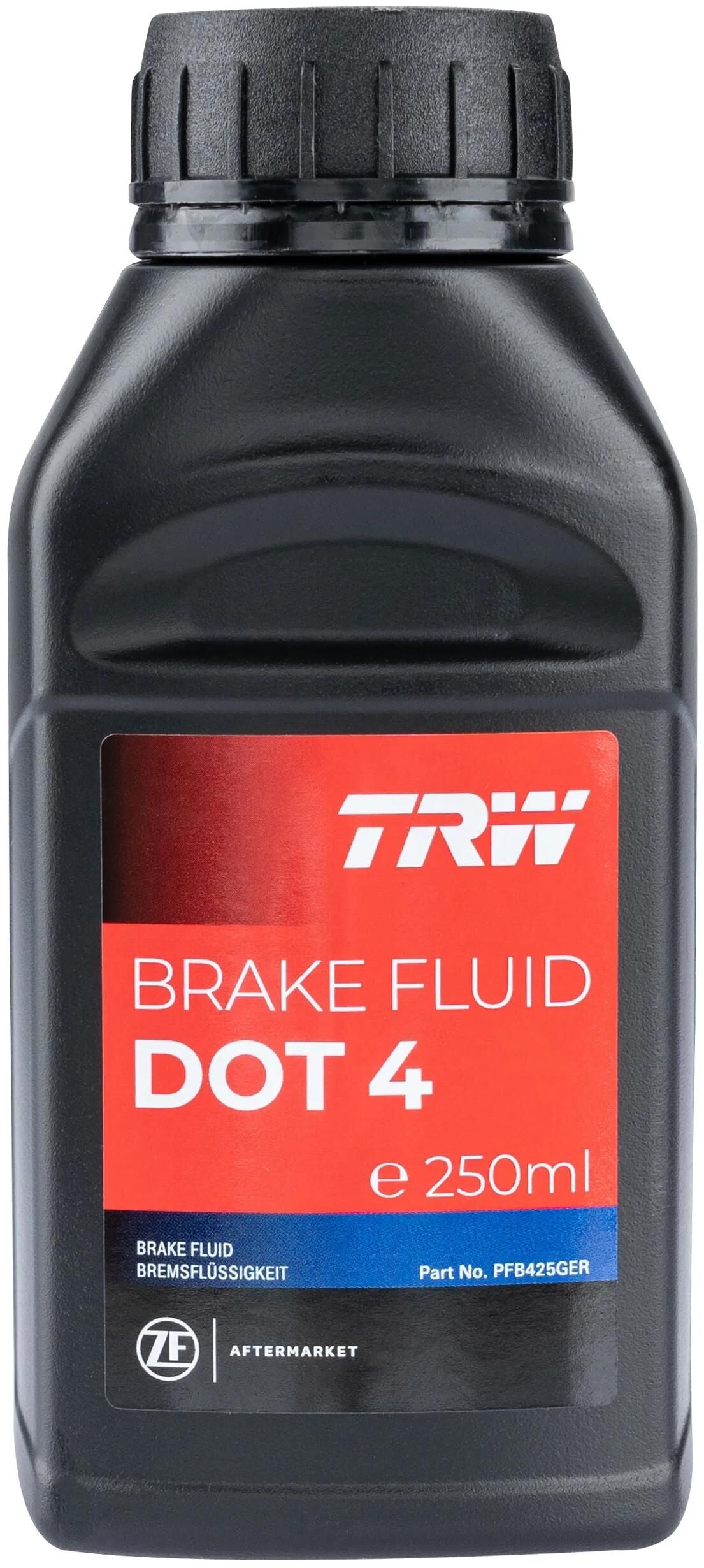 Trw bremsevæske dot 4 bremsevæske. dot4 250 ml