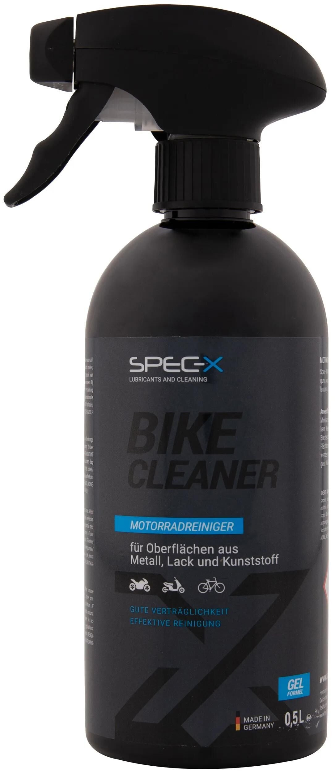 Spec-x motorcykelrens motorcykelrens gel 500ml