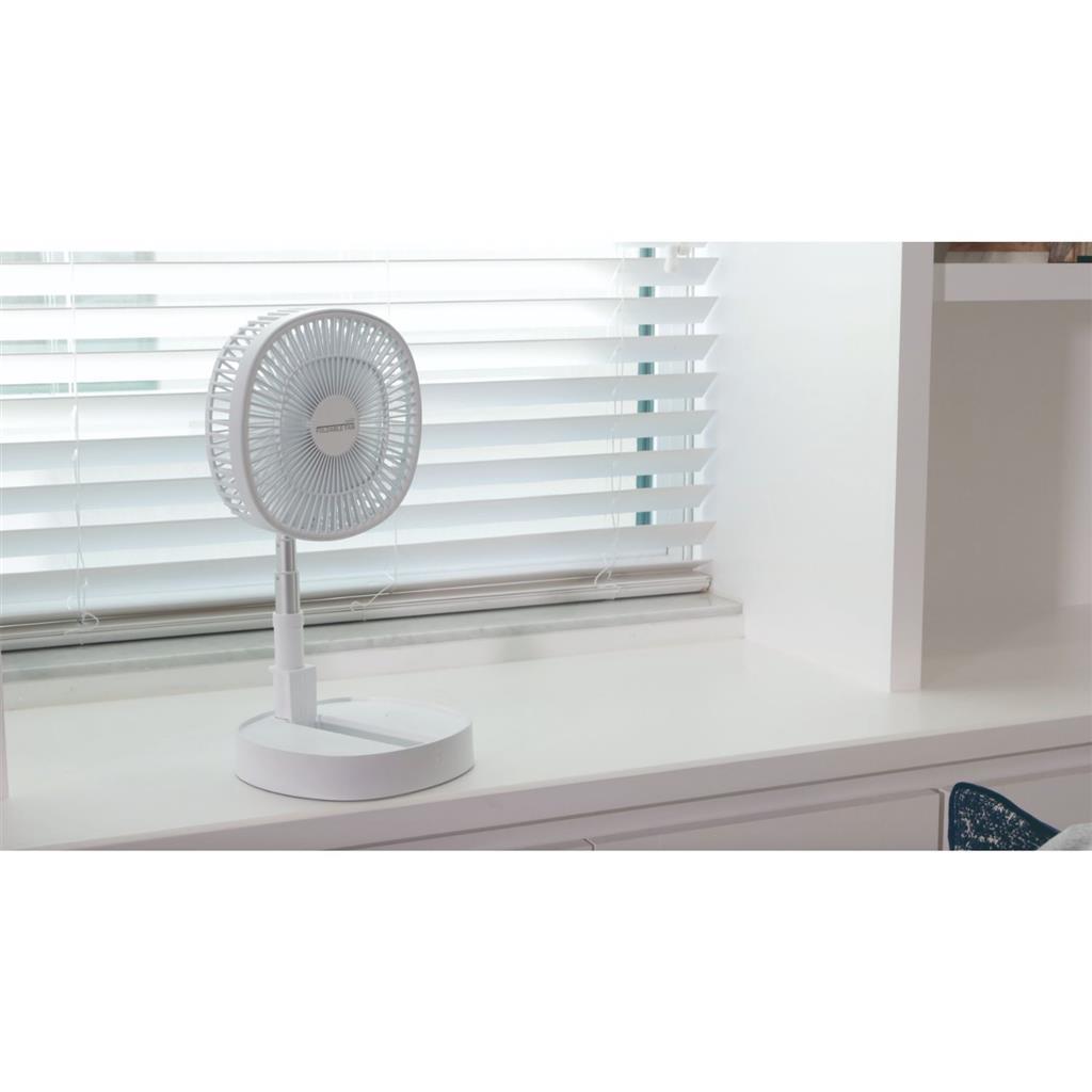 Starlyf foldbar ventilator 23 cm hvid