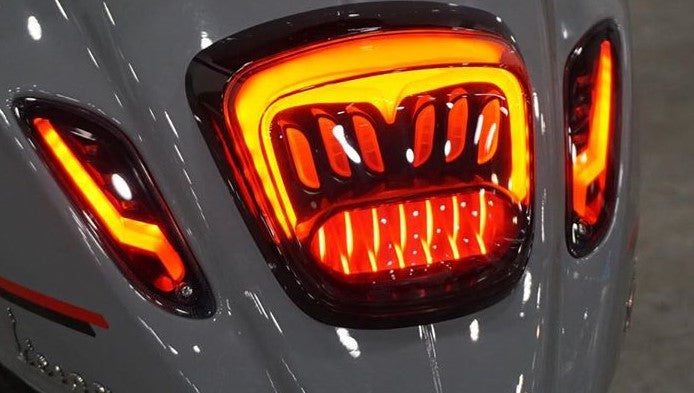 Niveau10 Raw Set Bag Led Smoke | Vespa Sprint Primavera