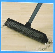 Producten rubberbezem 31cm met telescoopsteel 68 120
