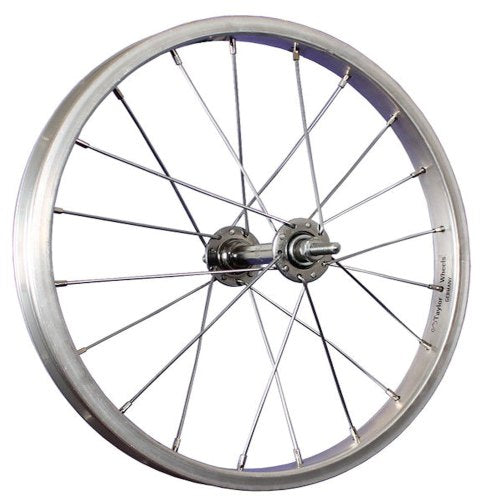 Forhjul 20*175 aluminium fast aksel - sølv