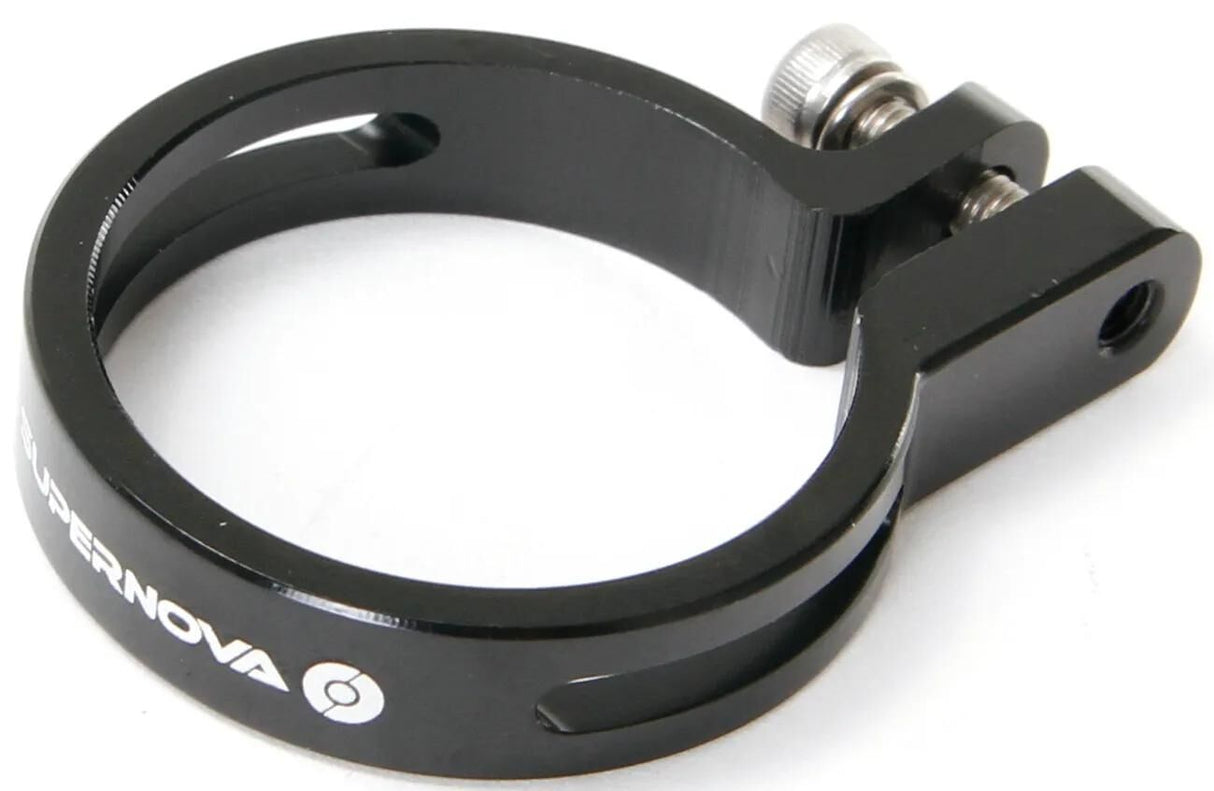 Supernova sadelstrop sadelpindsklemme 31,6 mm sort