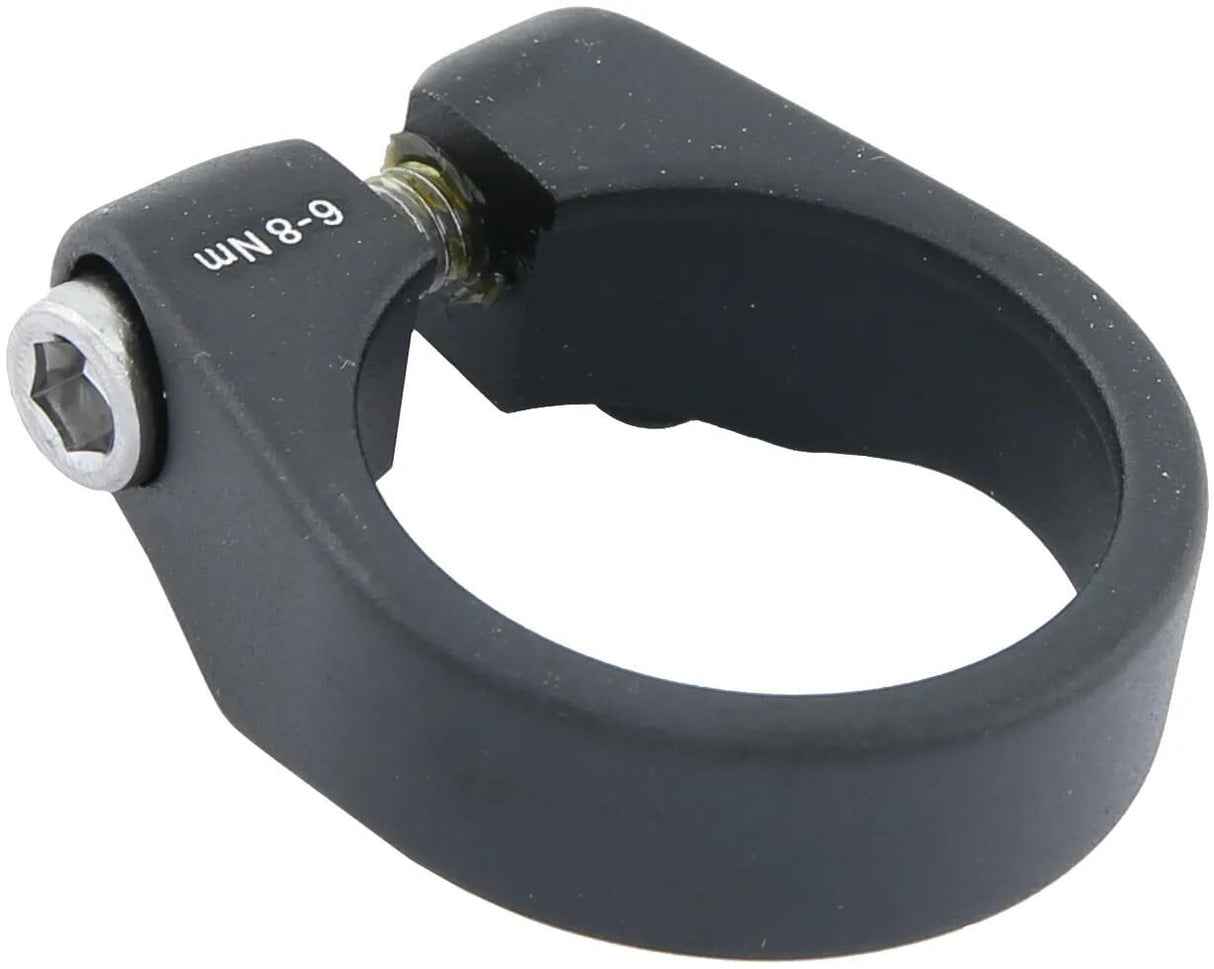 Ergotec sadelklemme sci-085 sadelpindsklemme sci-085 alu, 31,8 mm, sort