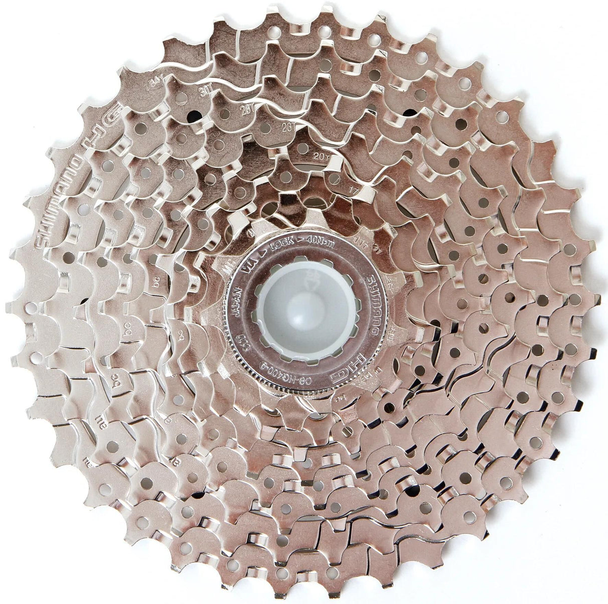 Shimano kassette cs-hg 400-9 shim.cassette hg400 9f 11-34z work.a 10 stk.