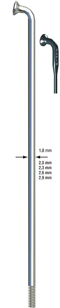 Sapim talte leder talte leder sst 2x290mm b
