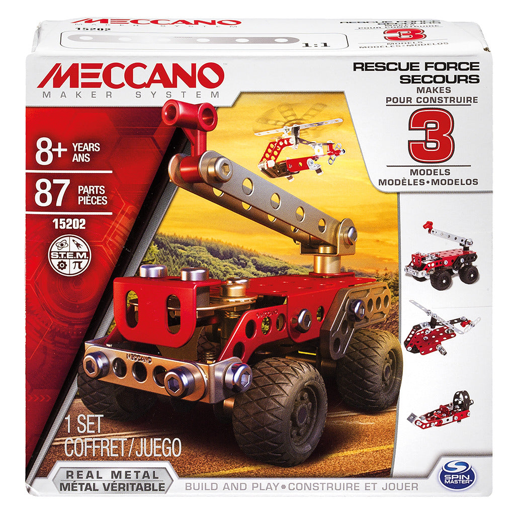 Meccano Meccano Multi brandbil 3i1