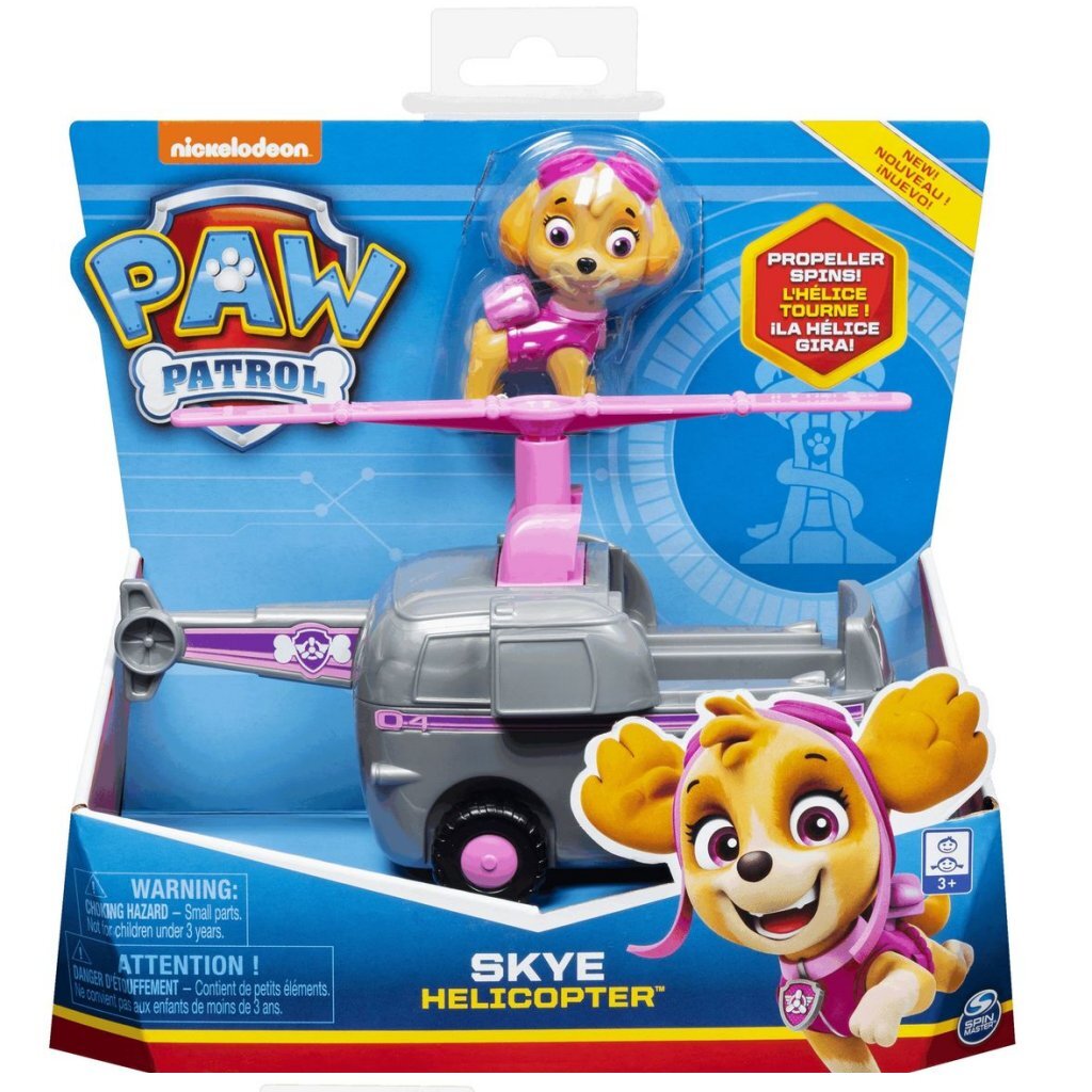 Paw patrulje skye med køretøj