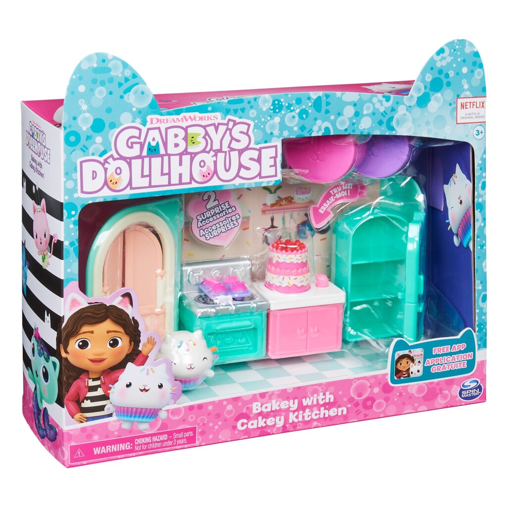 Gabby's Dollhouse - Cakey's Kitchen Legesæt