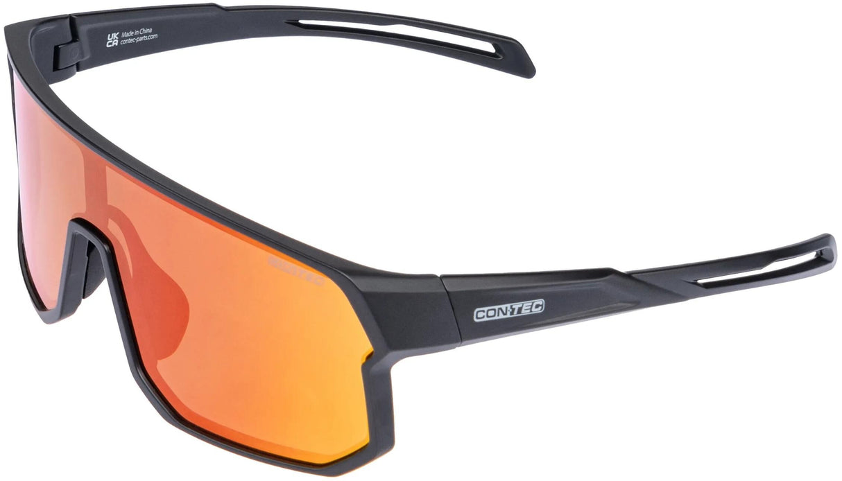 Contec brille bliss polariserede ct sportsbriller bliss poriseret sort polariseret rød