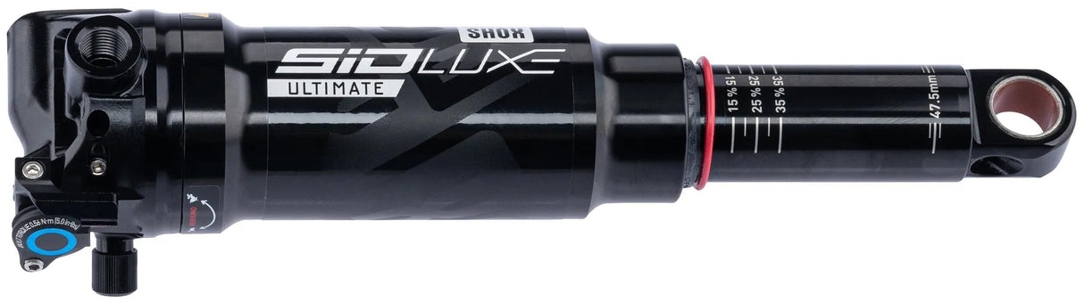 Rockshox støddæmper sidluxe ultimate 2p bagstøddæmper rs sidluxe ult.2p 185 x 47,5 mm