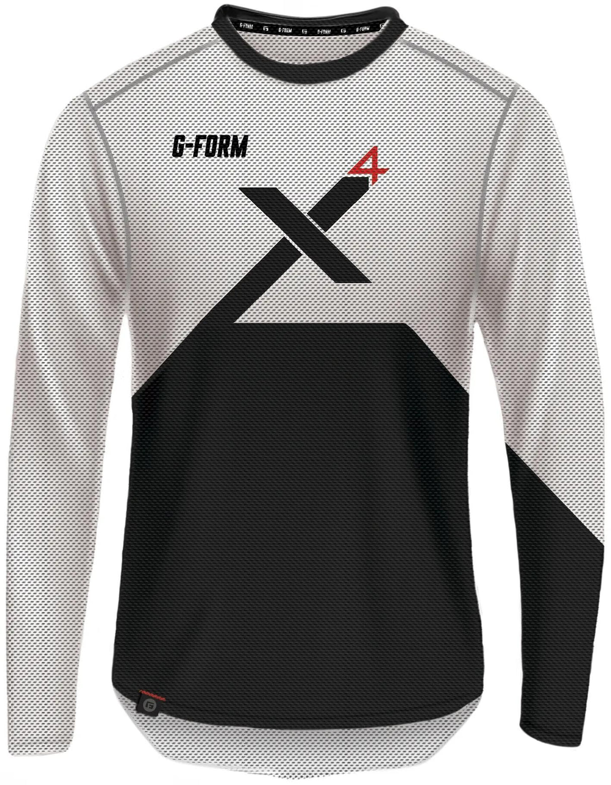 G-form longarm skjorte pro-x4 longarm skjorte pro x-4 str. l hvid bl.